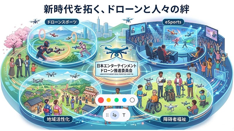 新時代を拓く、ドローンと人々の絆